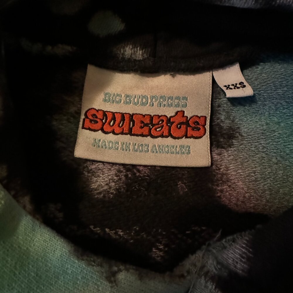 Big Bud Press Rainbow Magic Waters Tie Dye Hoodie - Picture 4 of 4